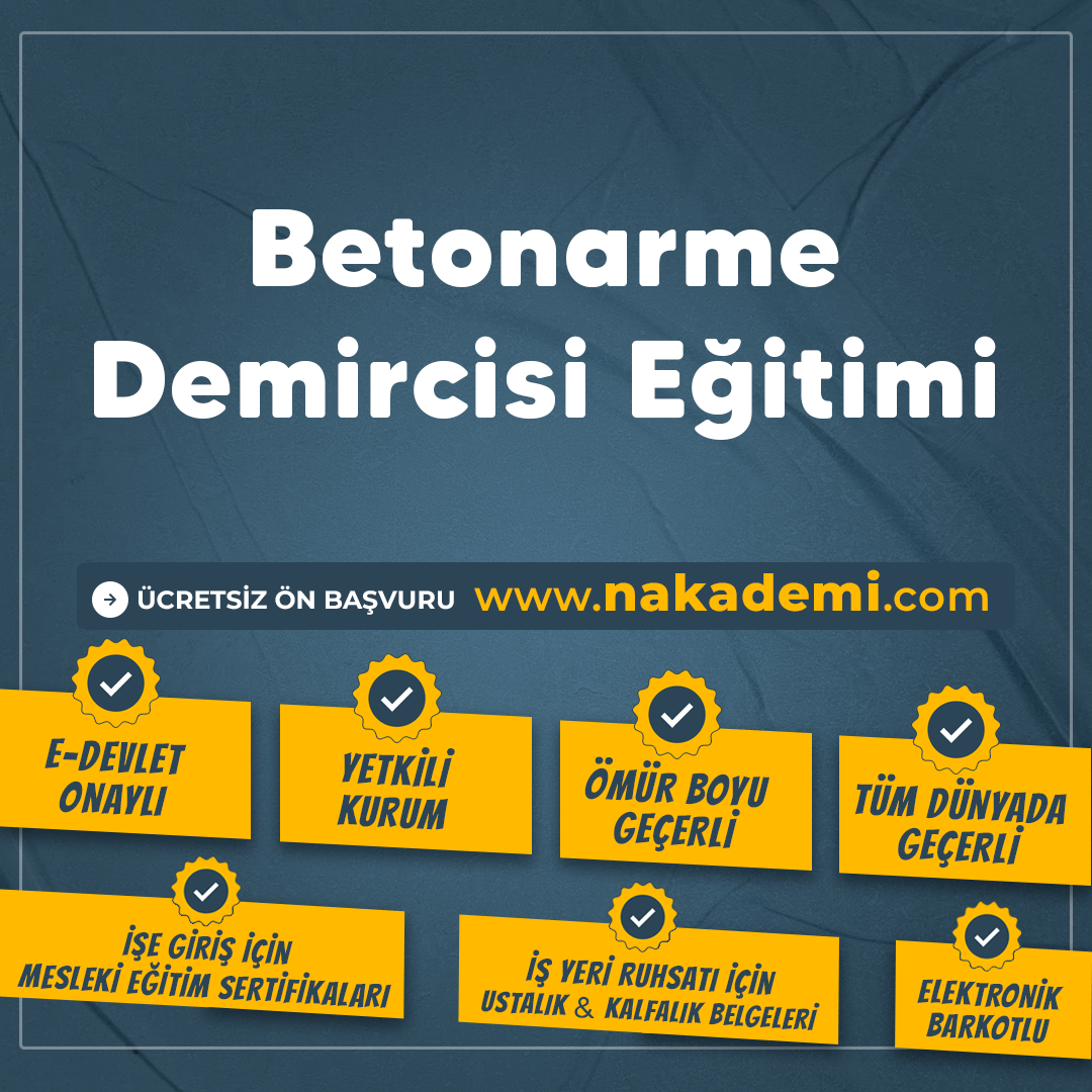 Betonarme-Demircisi-Eğitimi Betonarme Demircisi Eğitimi