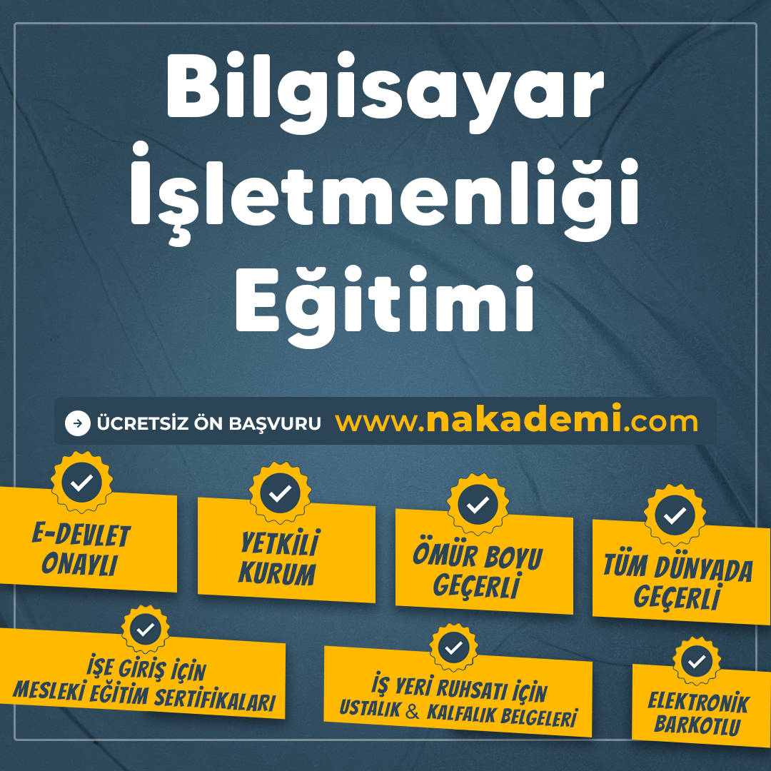 Bilgisayar İşletmenliği Eğitimi