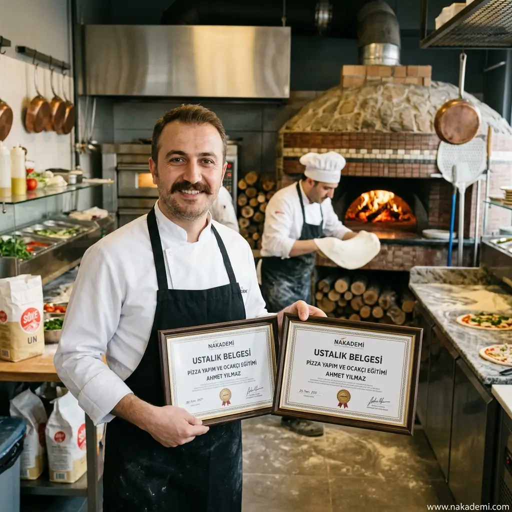 Pizza Yapımı ustalık kalfalık meslek belgesi