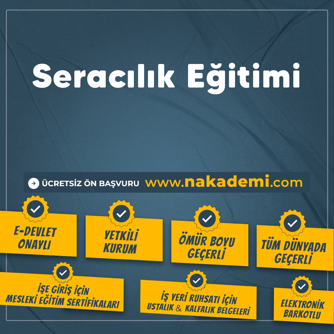 Seracılık Eğitimi