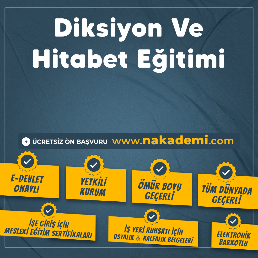 Diksiyon ve Hitabet Eğitimi