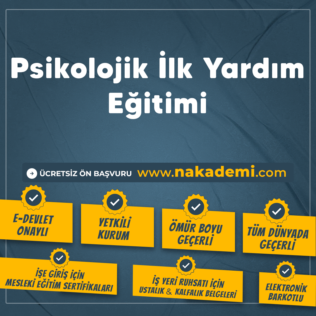 Psikolojik İlk Yardım Eğitimi