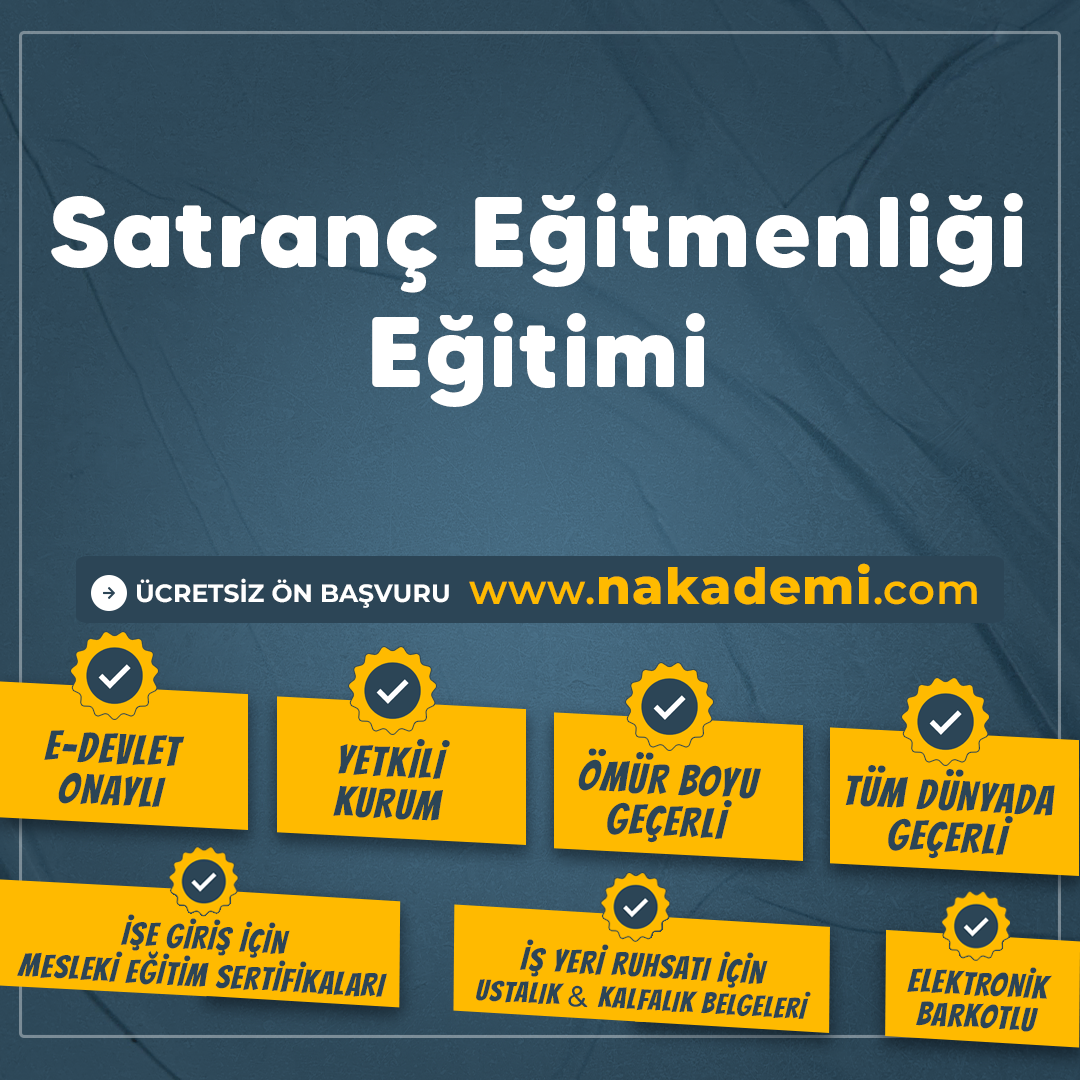 Satranç Eğitmenliği Eğitimi