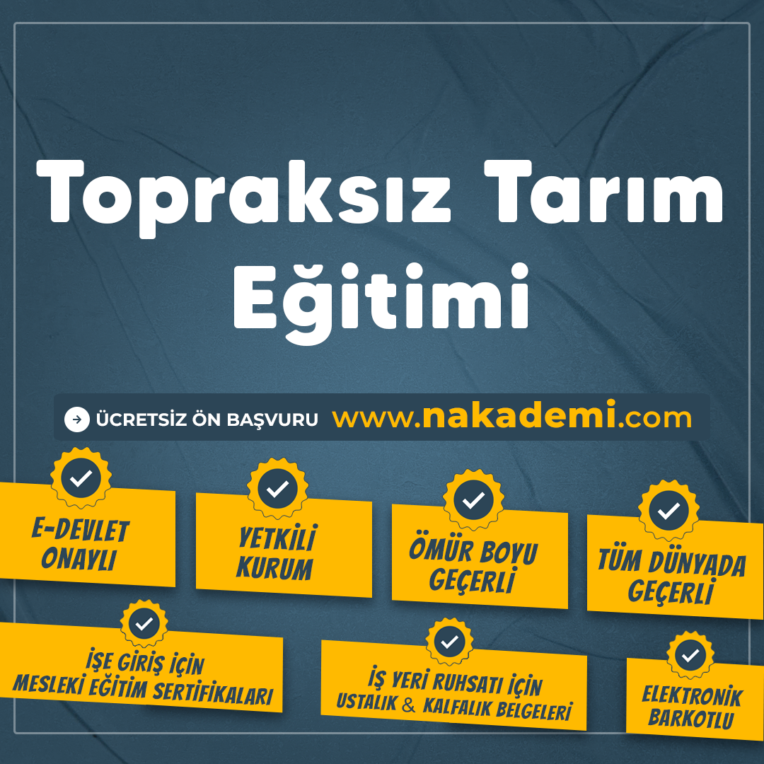 Topraksız Tarım Eğitimi