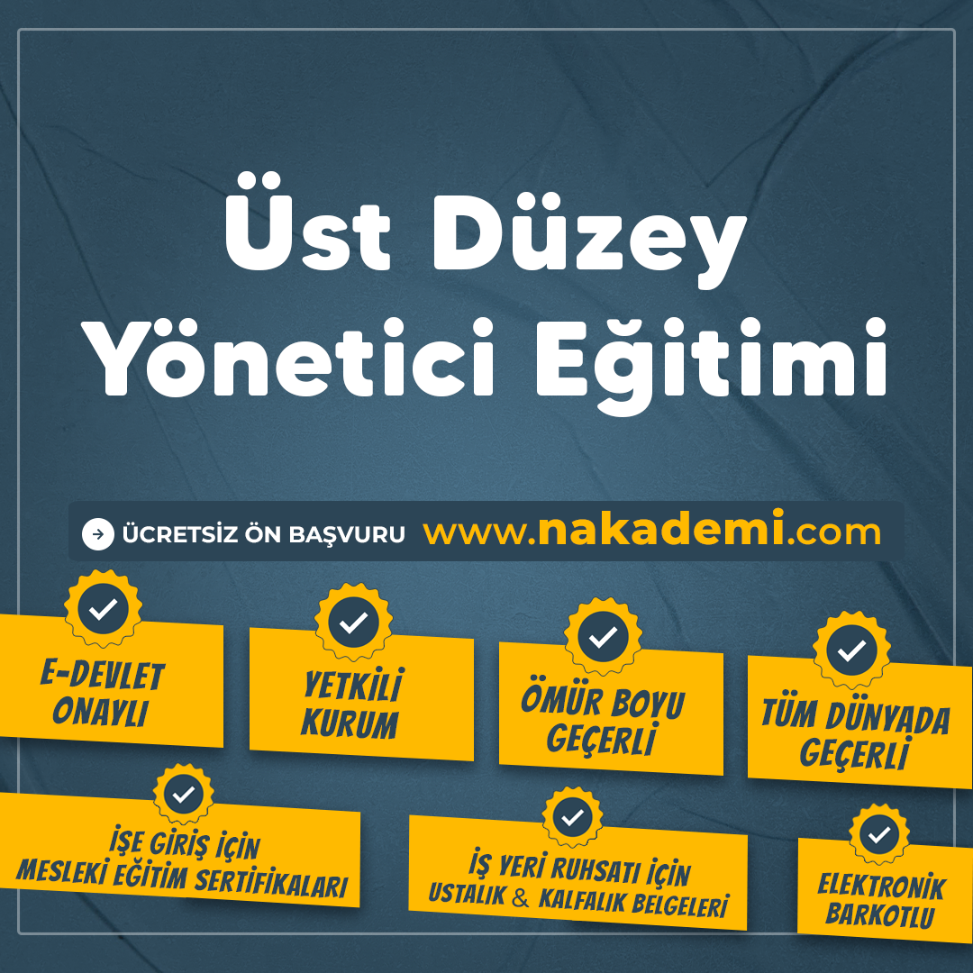 Üst Düzey Yönetici Eğitimi
