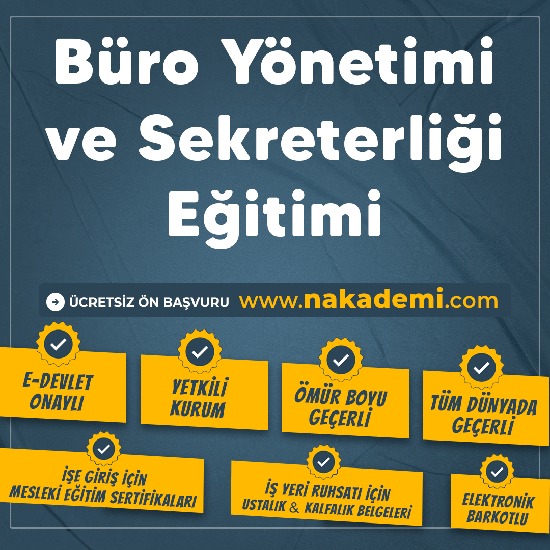Büro Yönetimi ve Sekreterliği Eğitimi