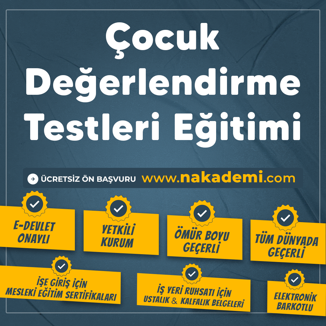 Çocuk Değerlendirme Testleri Eğitimi