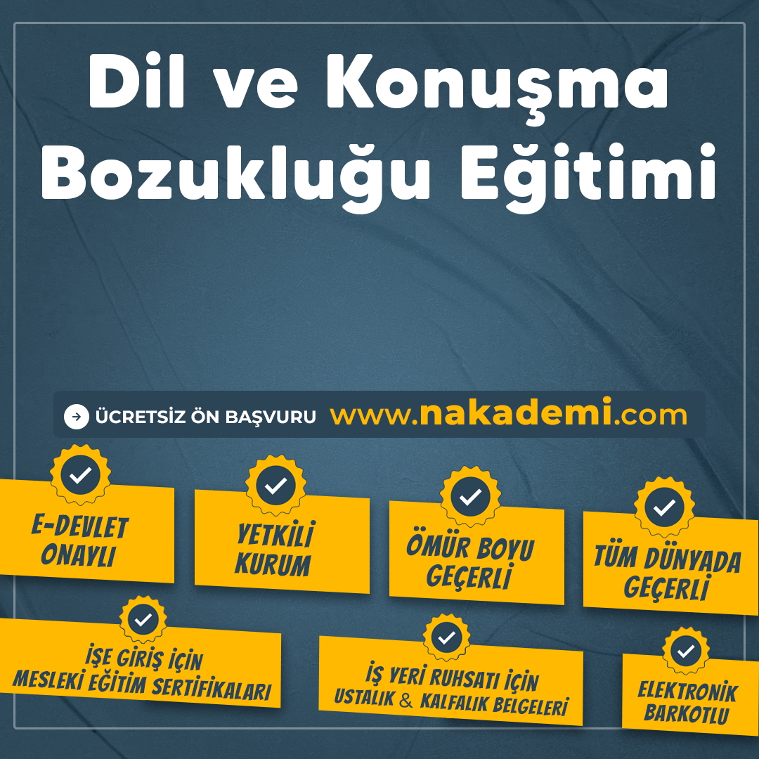 Dil ve Konuşma Bozukluğu Eğitimi