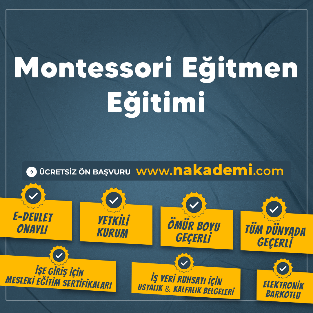 Montessori Eğitmen Eğitimi