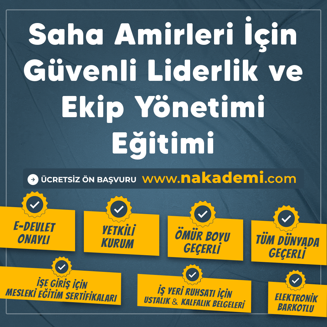 Saha Amirleri İçin Güvenli Liderlik ve Ekip Yönetimi Eğitimi
