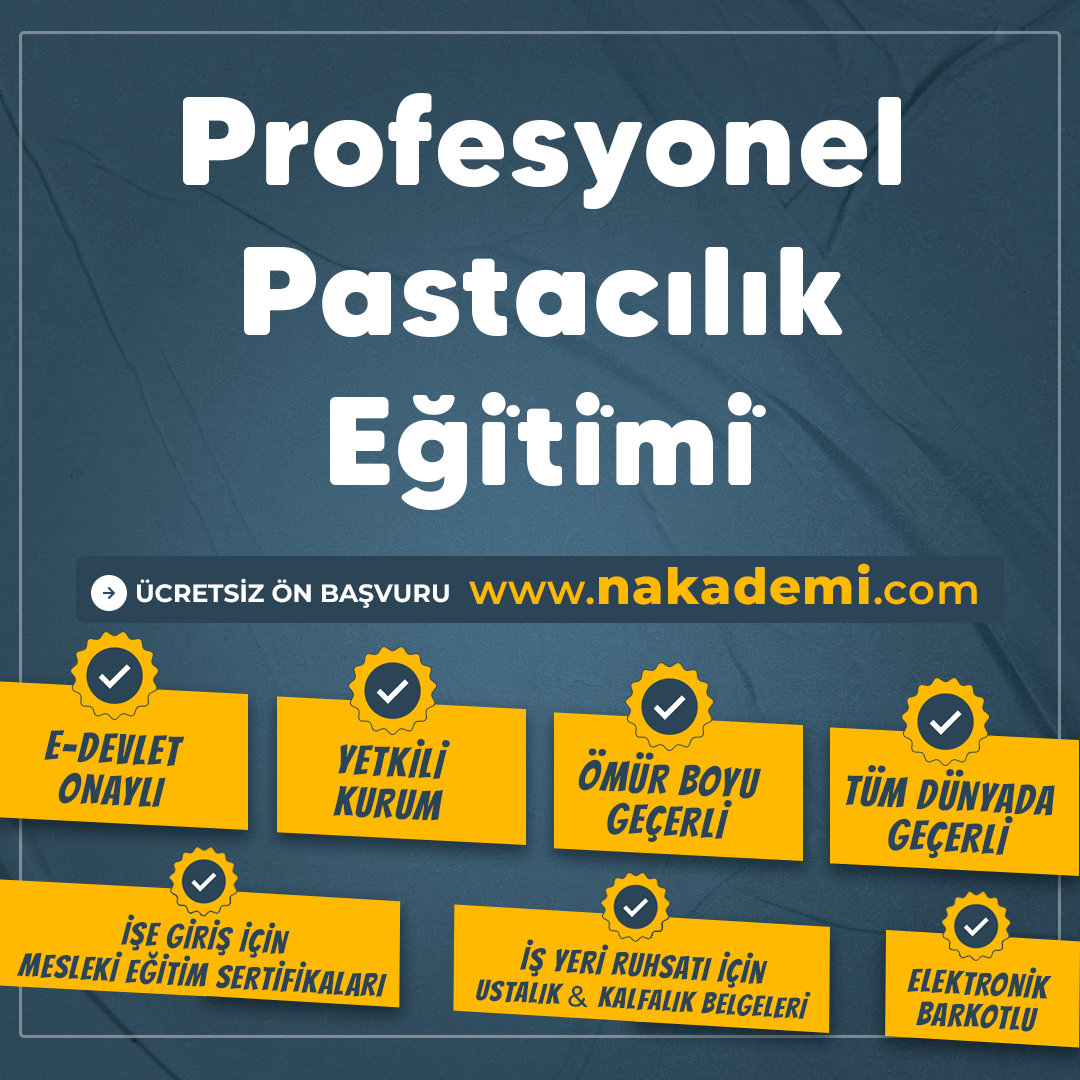 Profesyonel Pastacılık Eği̇ti̇mi̇