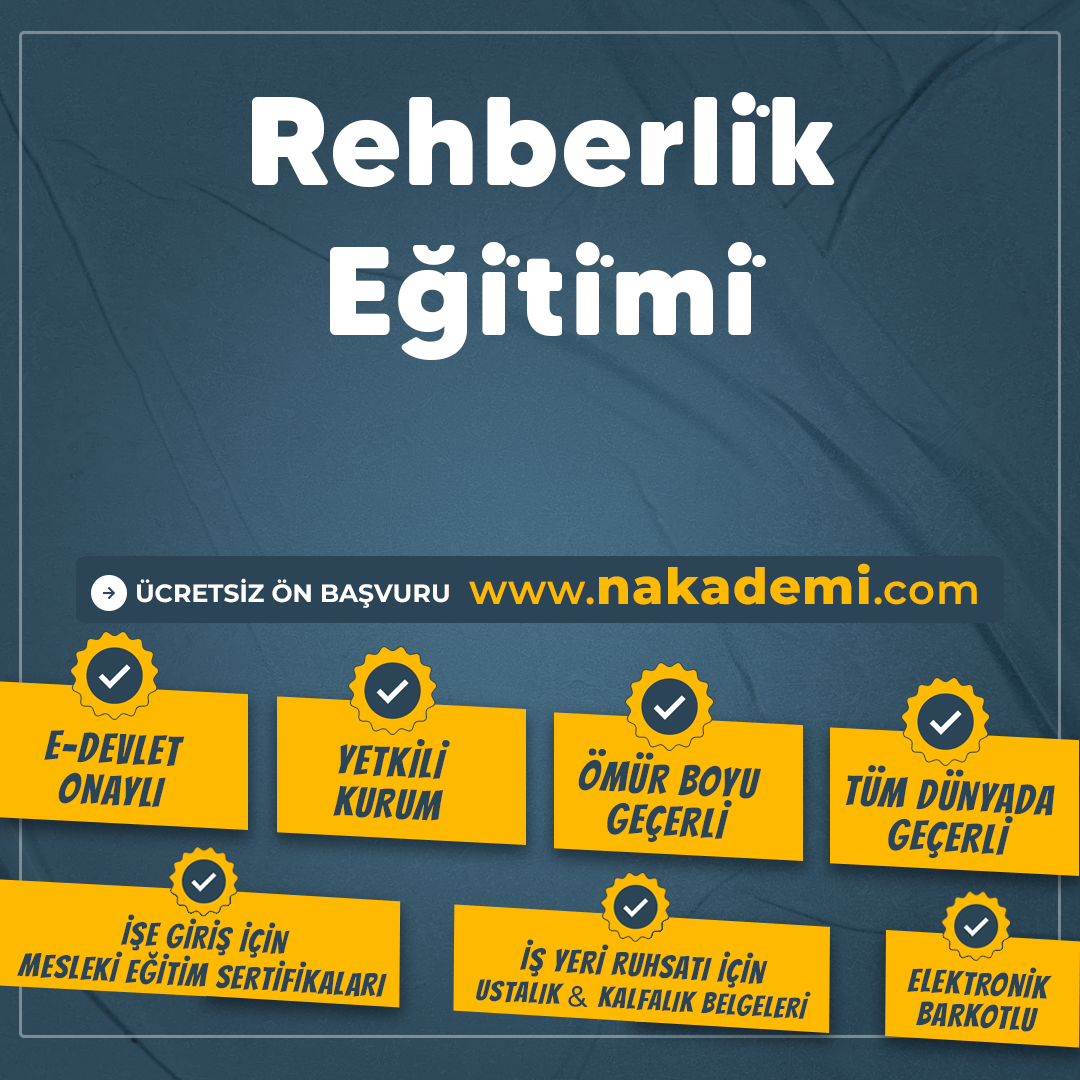 Rehberli̇k Eği̇ti̇mi̇