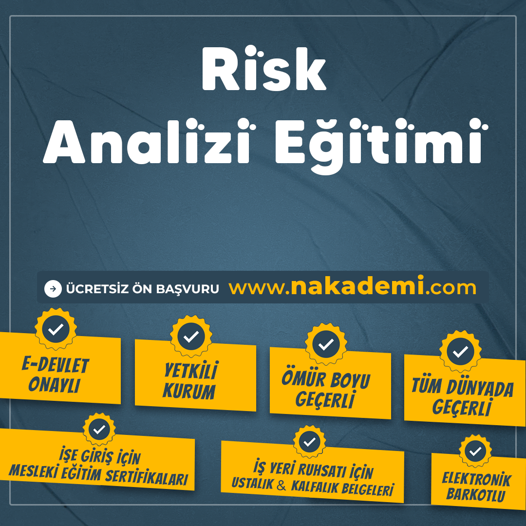Ri̇sk Anali̇zi̇ Eği̇ti̇mi̇