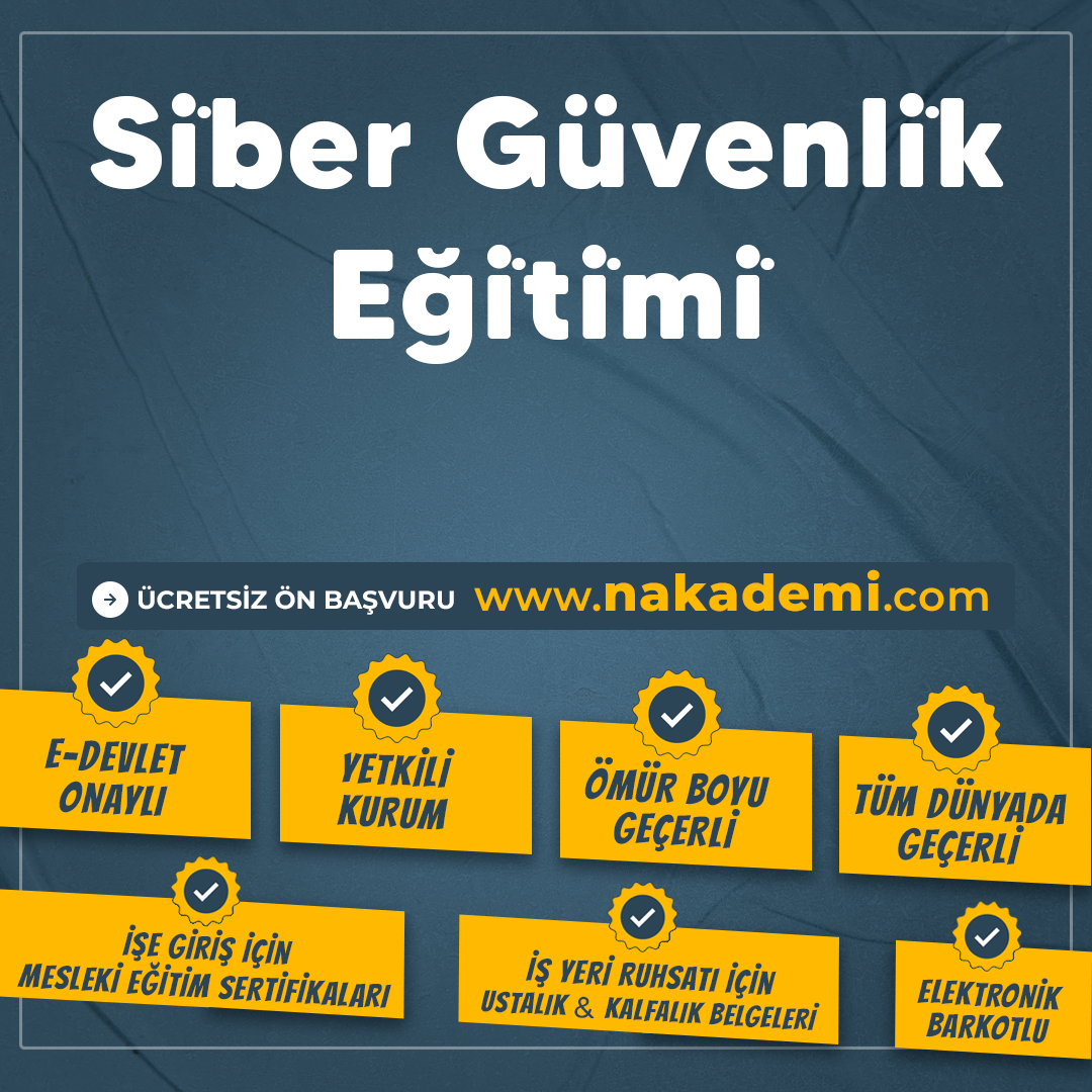 Si̇ber Güvenli̇k Eği̇ti̇mi̇