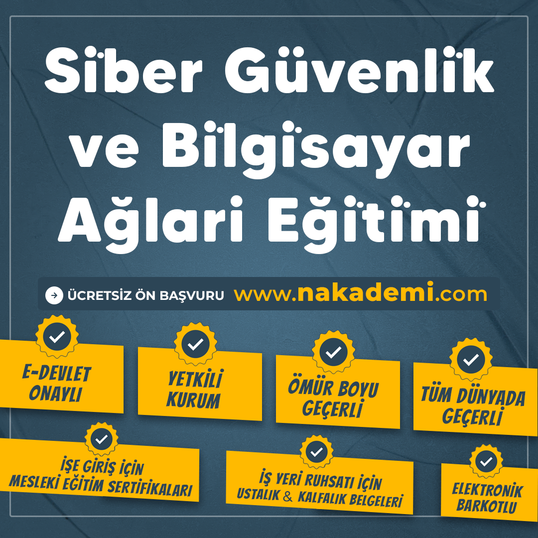 Si̇ber Güvenli̇k ve Bi̇lgi̇sayar Ağlari Eği̇ti̇mi̇