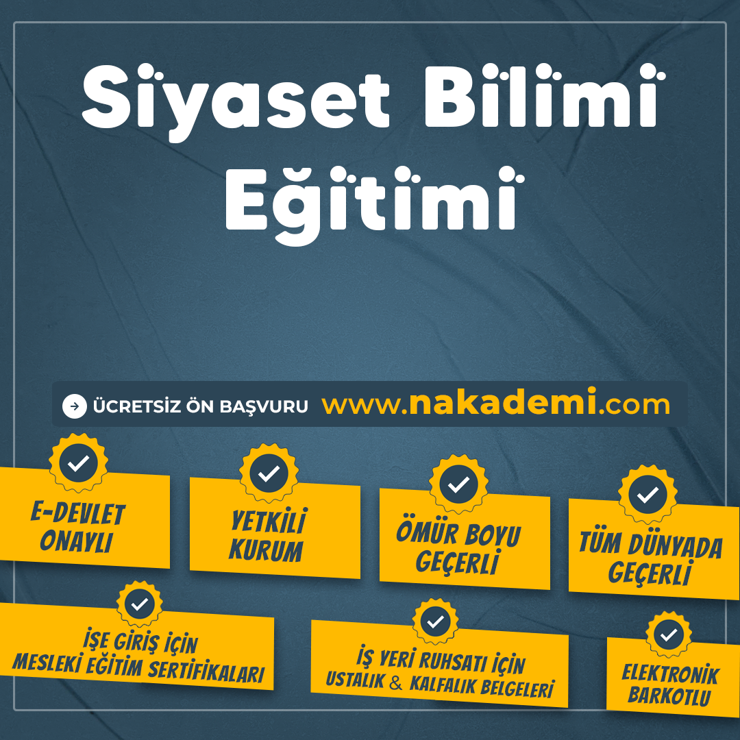 Si̇yaset Bi̇li̇mi̇ Eği̇ti̇mi̇