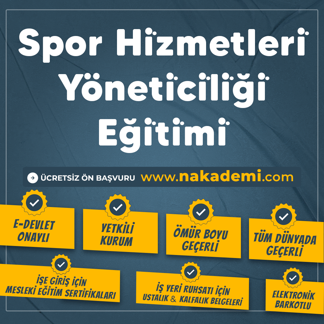 Spor Hi̇zmetleri̇ Yöneti̇ci̇li̇ği̇ Eği̇ti̇mi̇