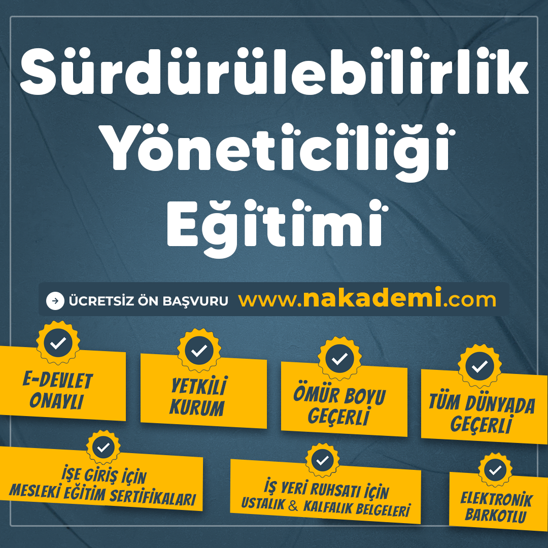 Sürdürülebi̇li̇rli̇k Yöneti̇ci̇li̇ği̇ Eği̇ti̇mi̇