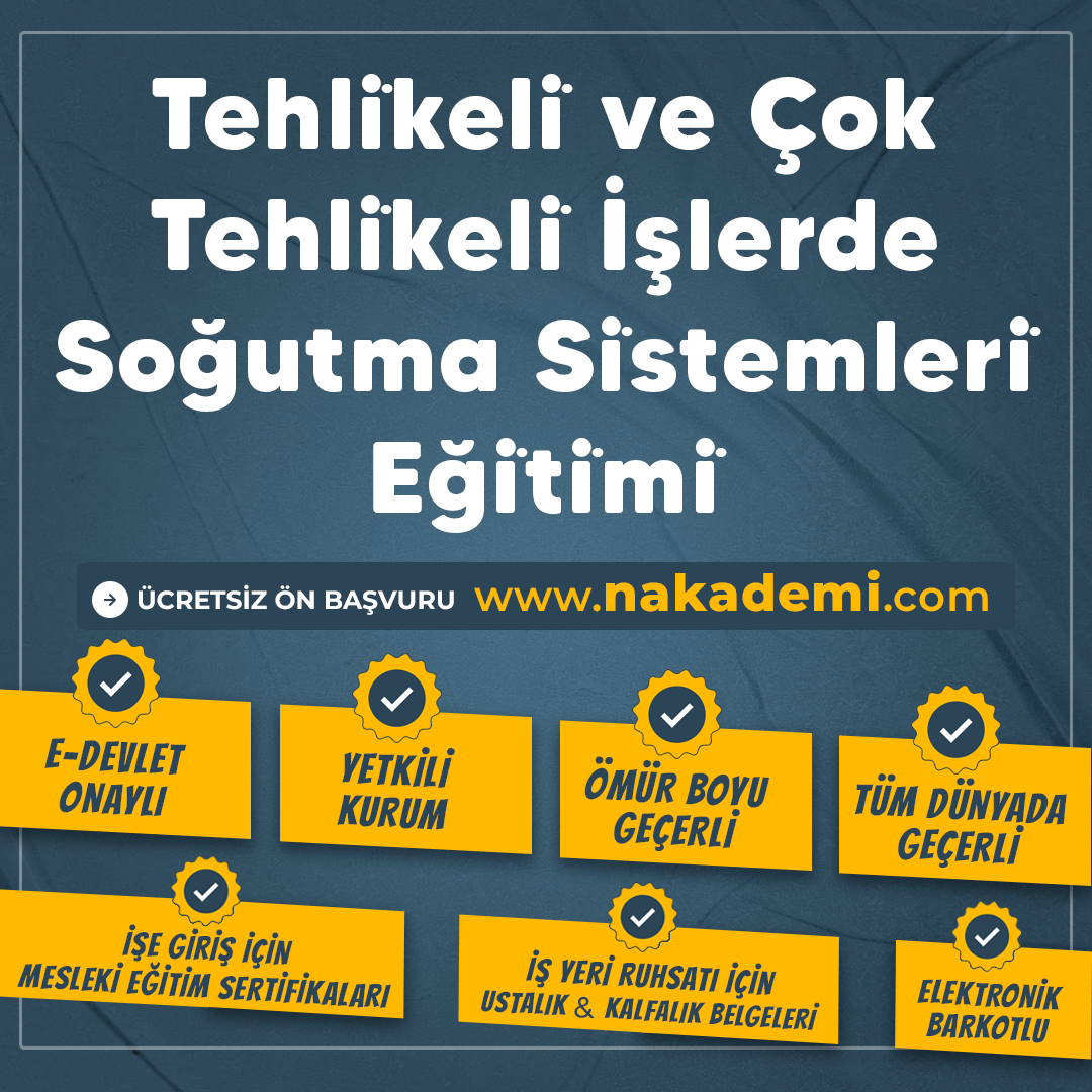 Tehli̇keli̇ ve Çok Tehli̇keli̇ İşlerde Soğutma Si̇stemleri̇ Eği̇ti̇mi̇ mesleği nedir? Bu meslek hakkında detaylı bir makale yazar mısın. Mümkün olduğunca uzun olsun SEO uyumlu iç başlıklar ve paragraflar olsun. Wordpress klasik editör için html olarak ver. Önemli yerleri strong ile vurgula.Mesleğin adını vereceğin makalenin başına ekleme ayrıca ver.ARALARA ÇİZGİ KOYMA Tehli̇keli̇ ve Çok Tehli̇keli̇ İşlerde Soğutma Si̇stemleri̇ Eği̇ti̇mi̇