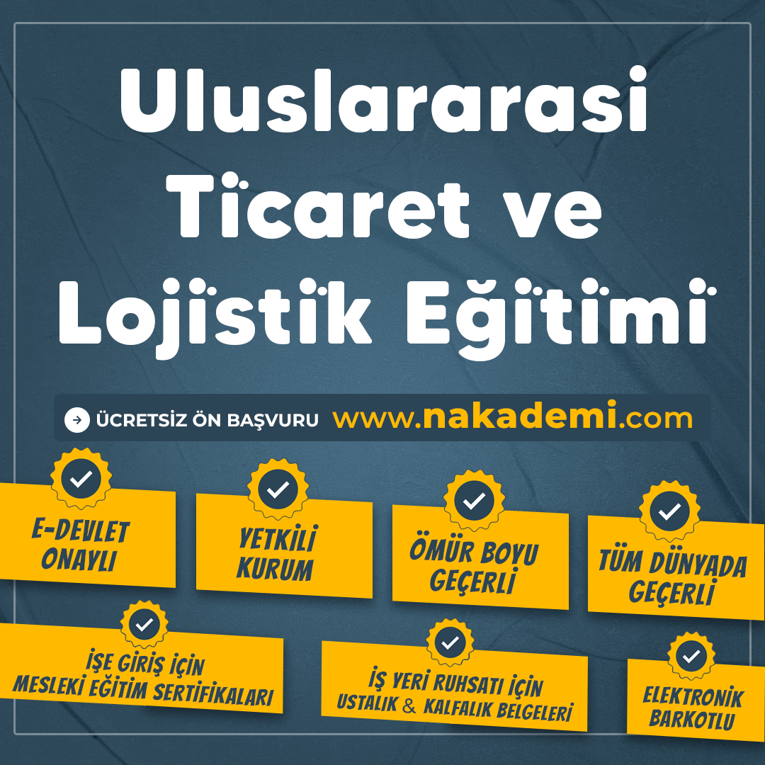 Uluslararasi Ti̇caret ve Loji̇sti̇k Eği̇ti̇mi̇