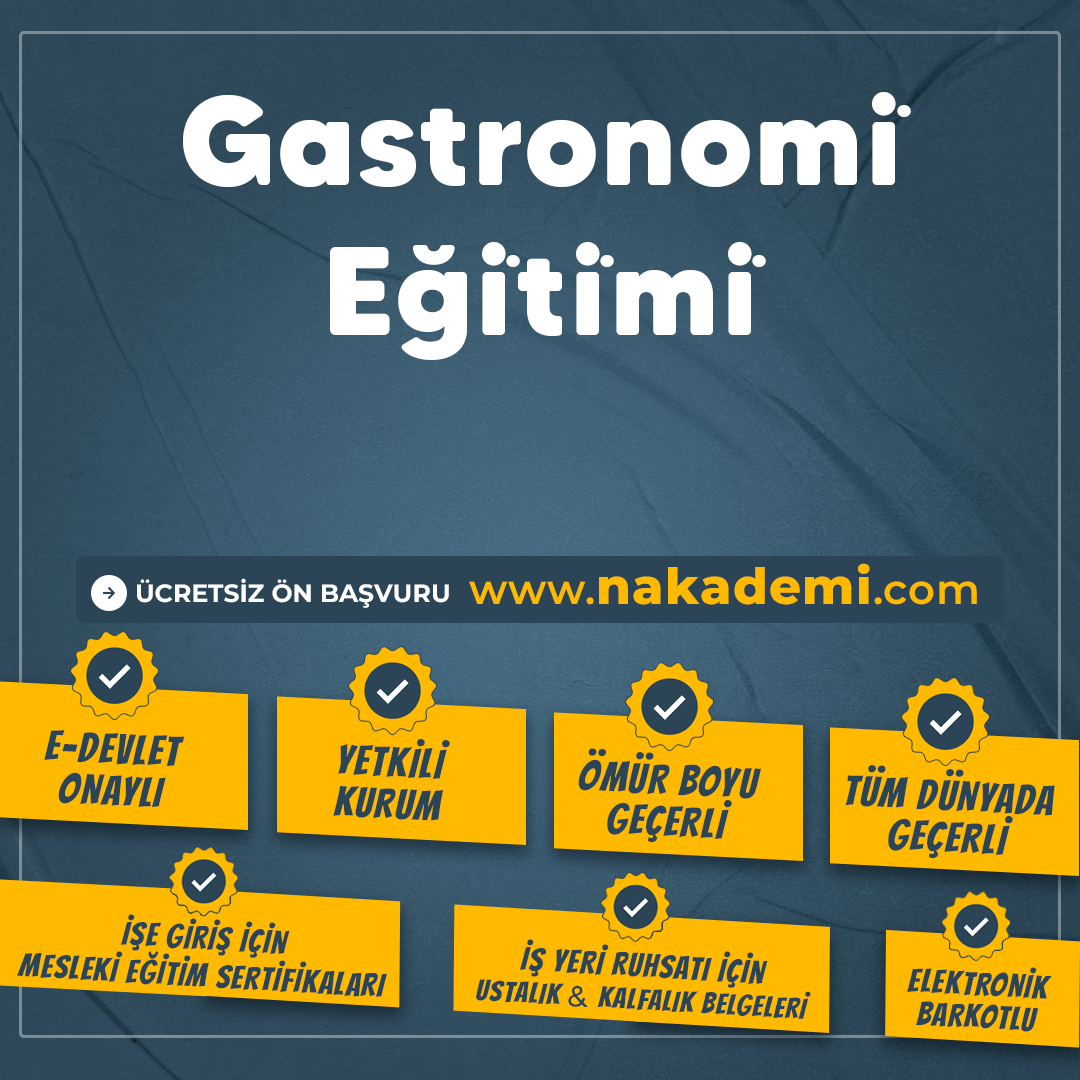 Gastronomi̇ Eği̇ti̇mi̇