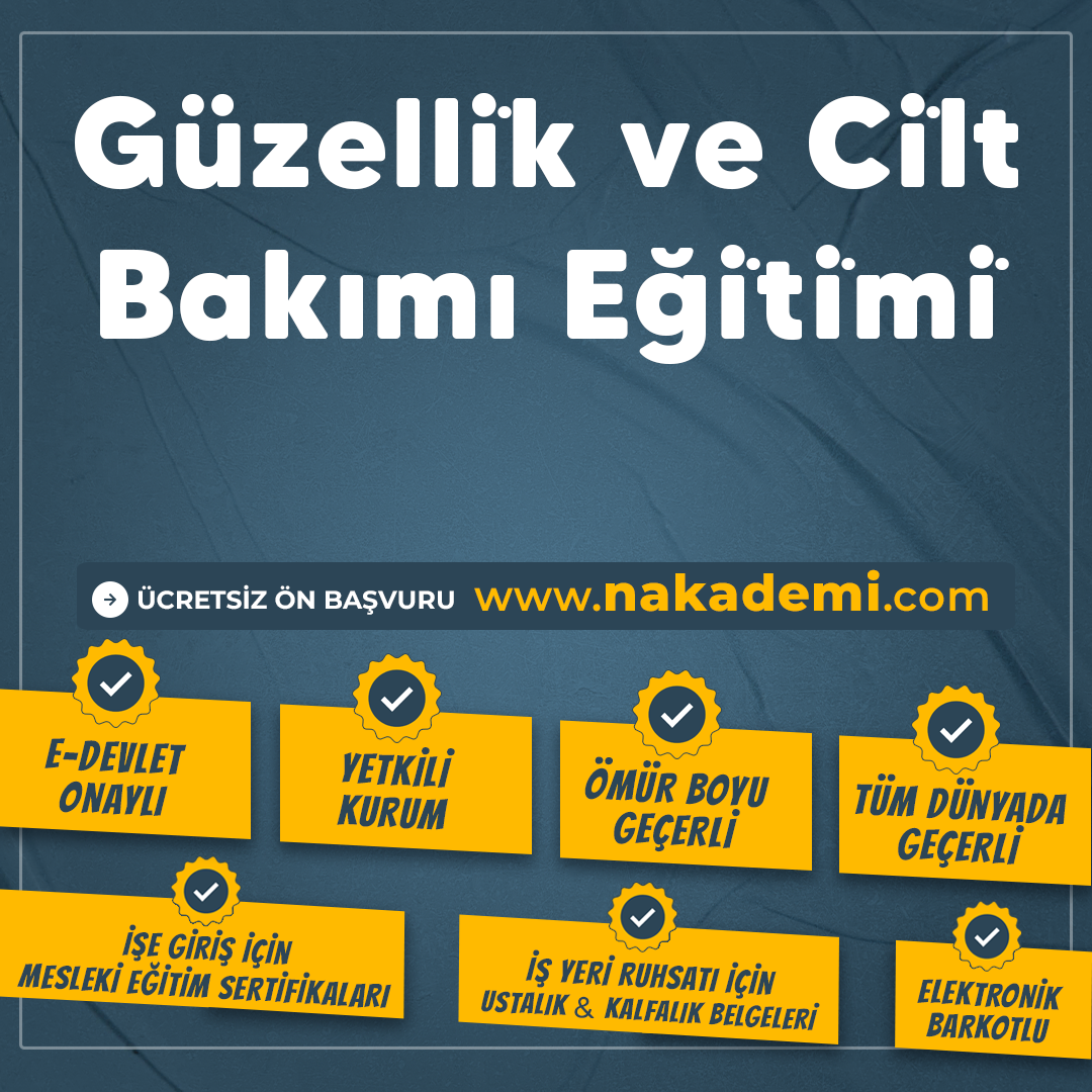 Güzelli̇k ve Ci̇lt Bakımı Eği̇ti̇mi̇
