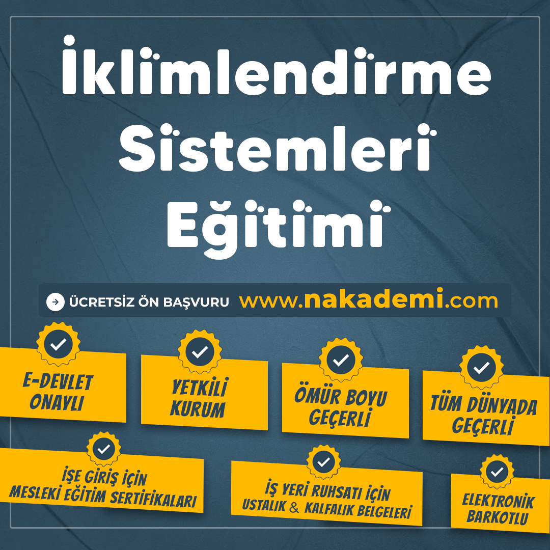 İkli̇mlendi̇rme Si̇stemleri̇ Eği̇ti̇mi̇