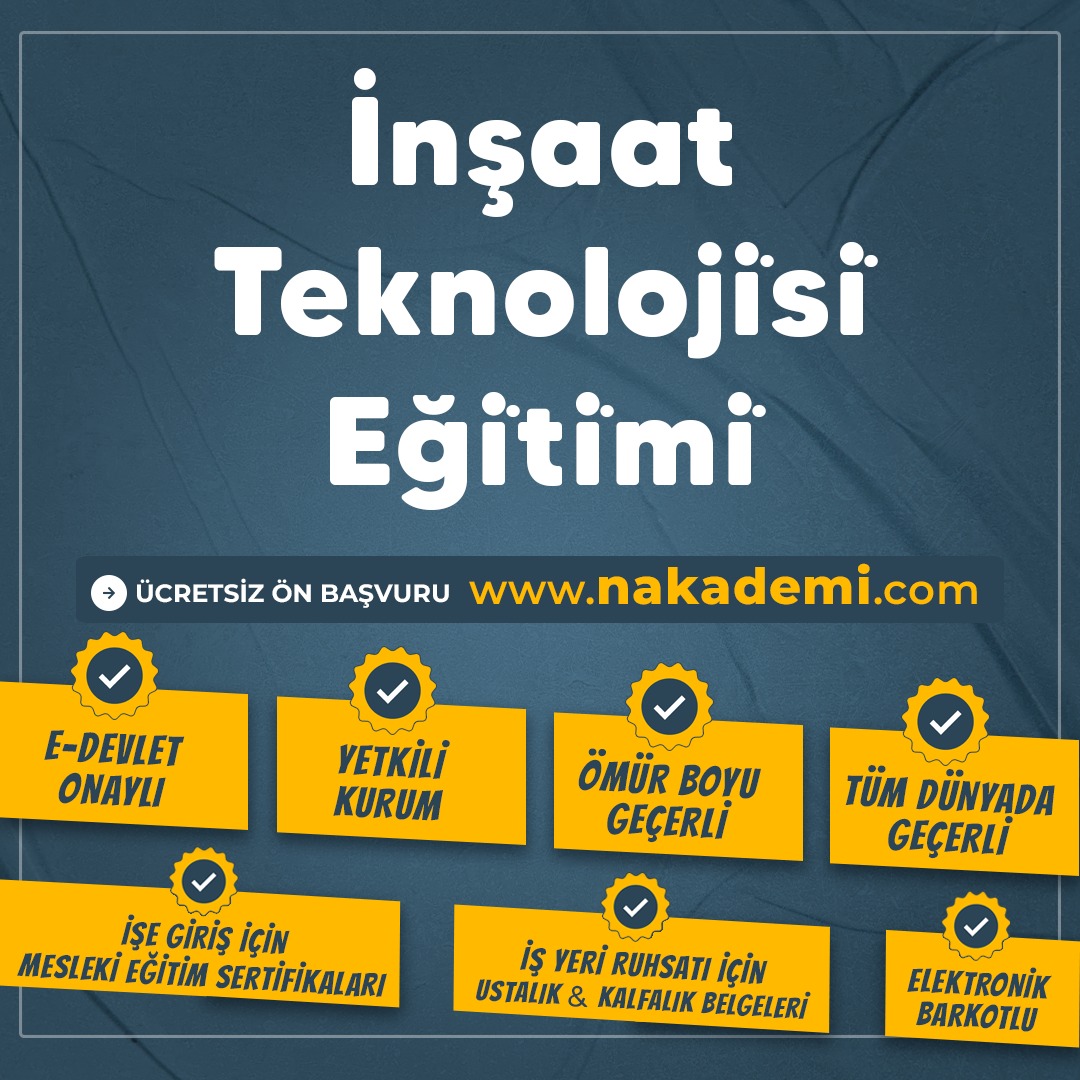 İnşaat Teknoloji̇si̇ Eği̇ti̇mi̇