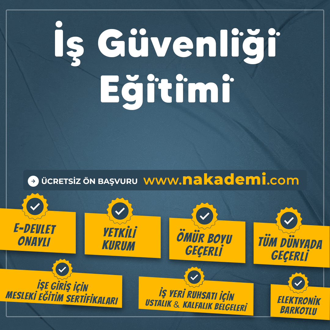 İş Güvenli̇ği̇ Eği̇ti̇mi̇