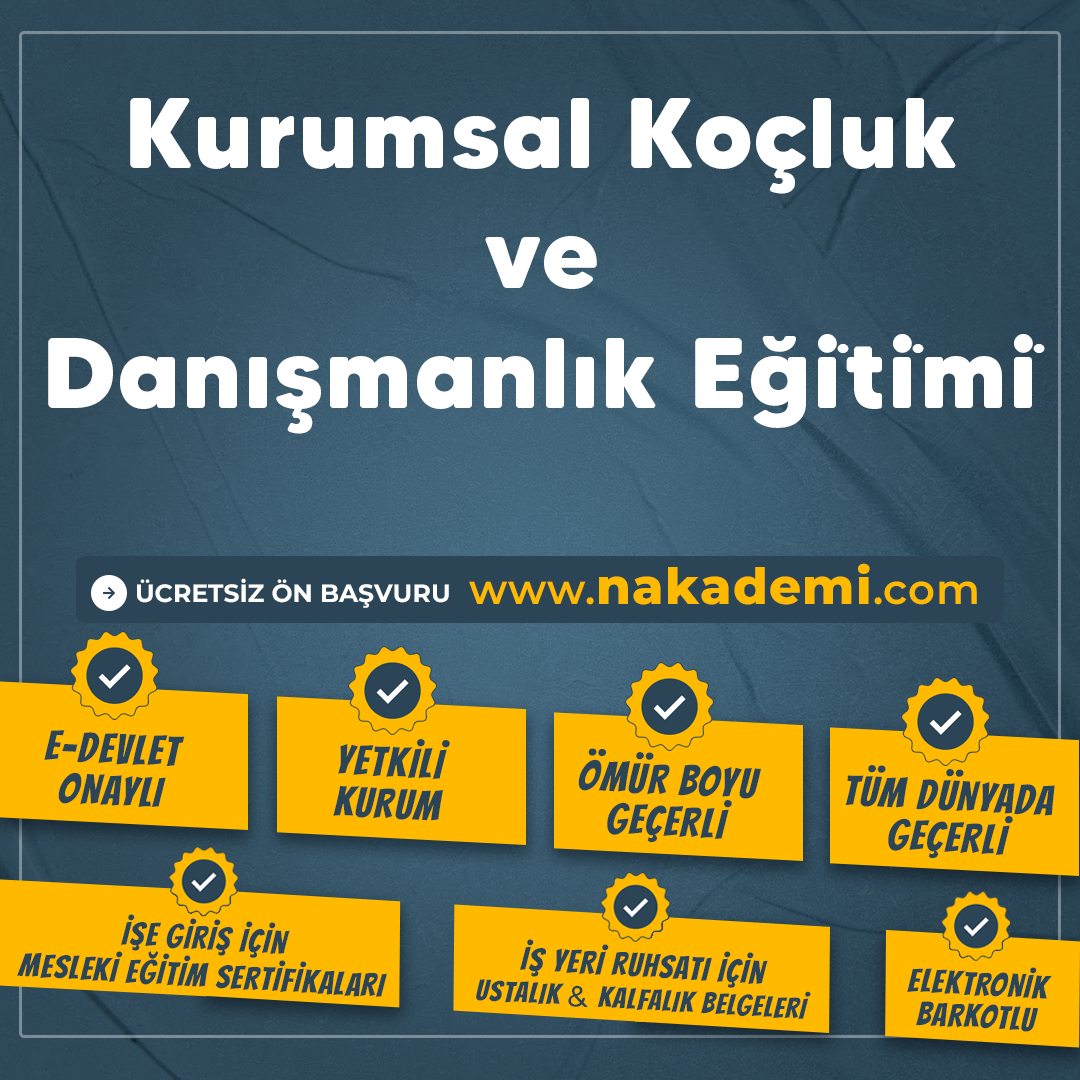 Kurumsal Koçluk ve Danışmanlık Eği̇ti̇mi̇