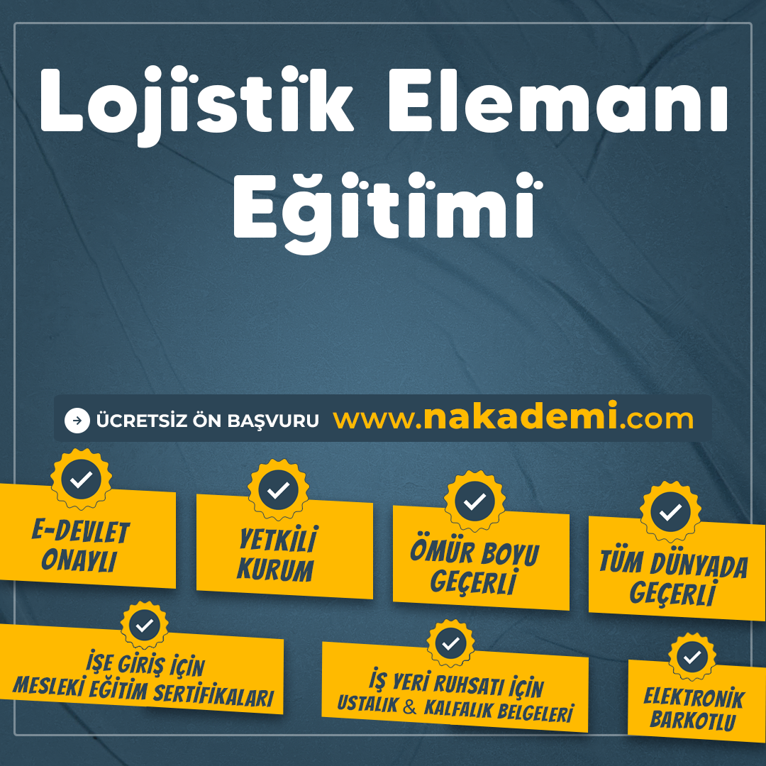 Loji̇sti̇k Elemanı Eği̇ti̇mi̇