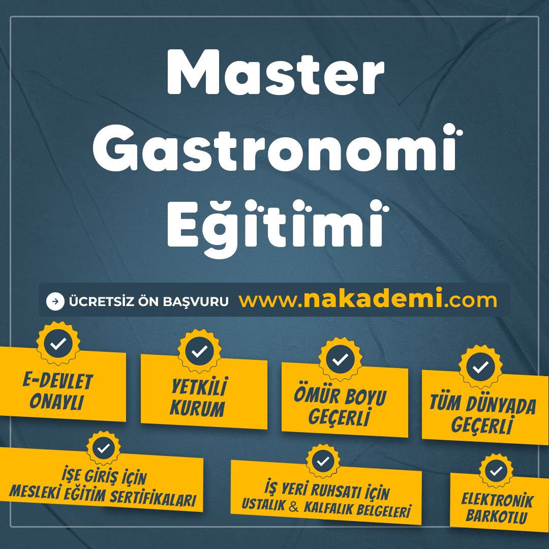 Master Gastronomi̇ Eği̇ti̇mi̇