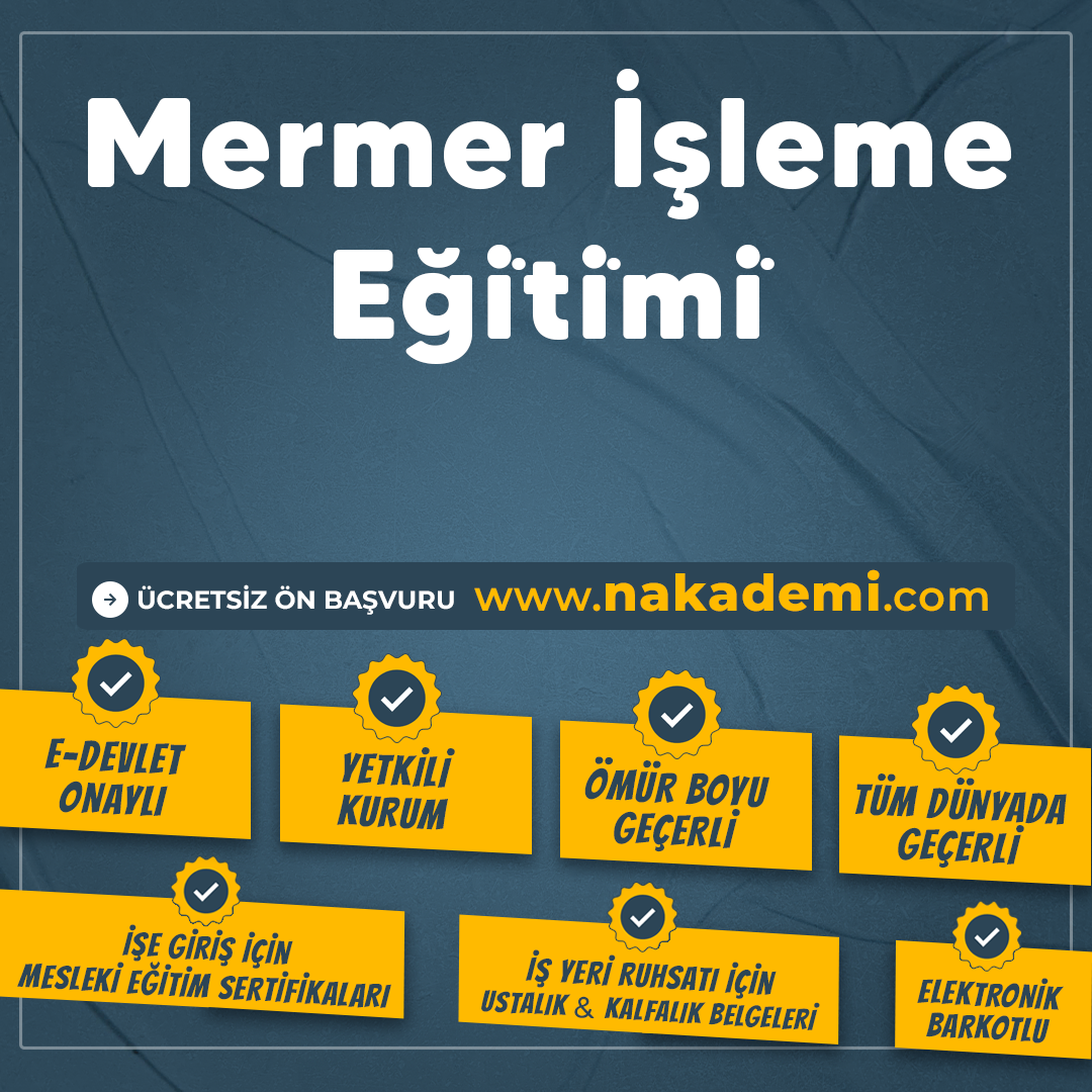 Mermer İşleme Eği̇ti̇mi̇