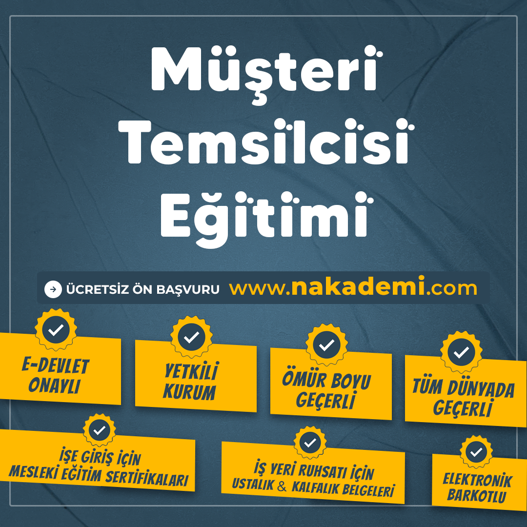 Müşteri̇ Temsi̇lci̇si̇ Eği̇ti̇mi̇