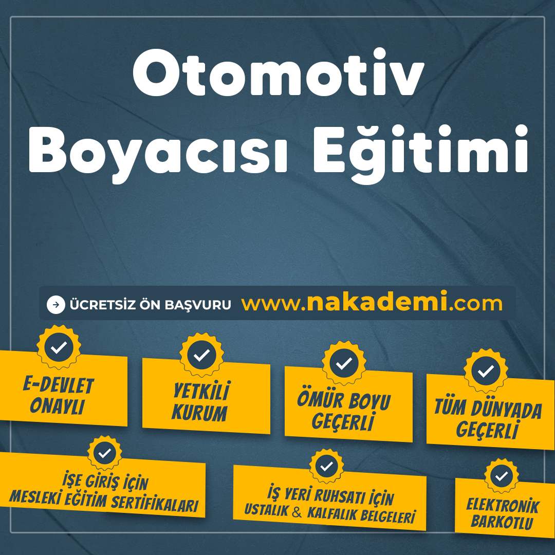 Otomoti̇v Boyacısı Eği̇ti̇mi̇