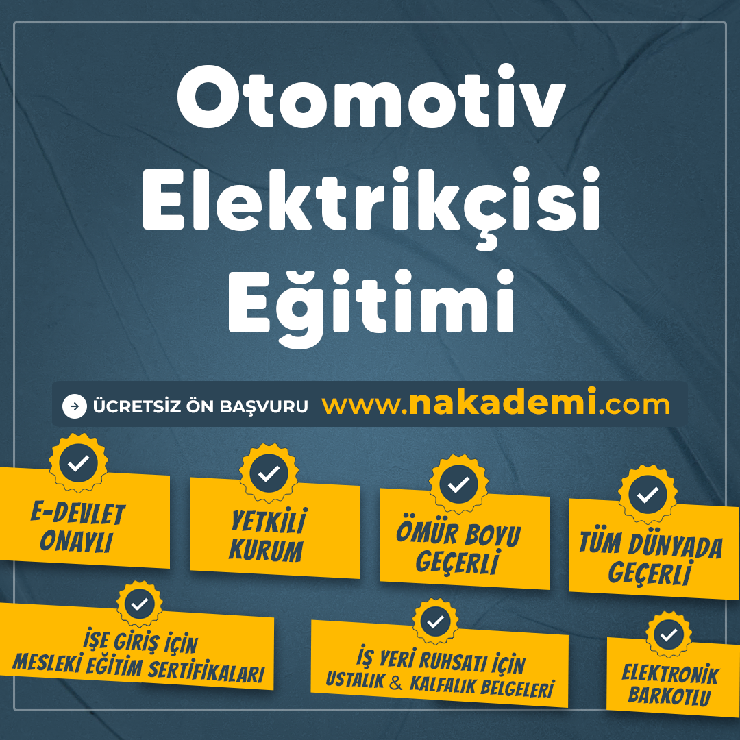Otomoti̇v Elektri̇kçi̇si̇ Eği̇ti̇mi̇