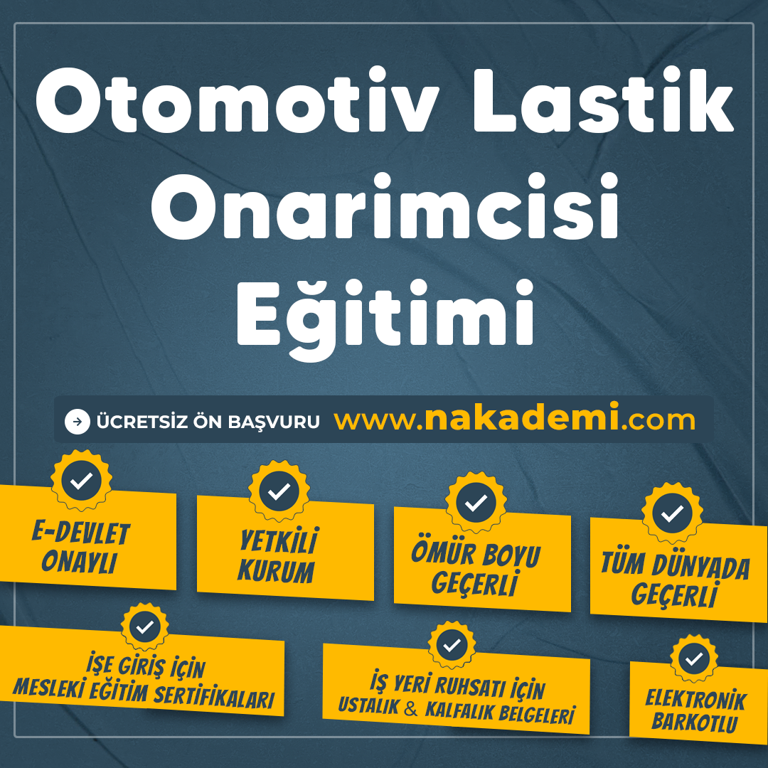 Otomoti̇v Lasti̇k Onarimcisi Eği̇ti̇mi̇