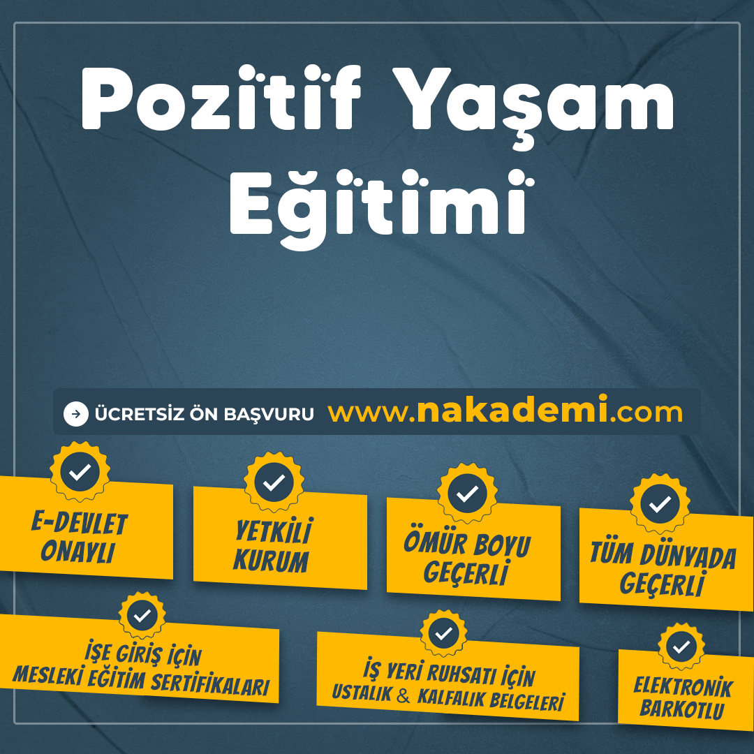 Pozi̇ti̇f Yaşam Eği̇ti̇mi̇