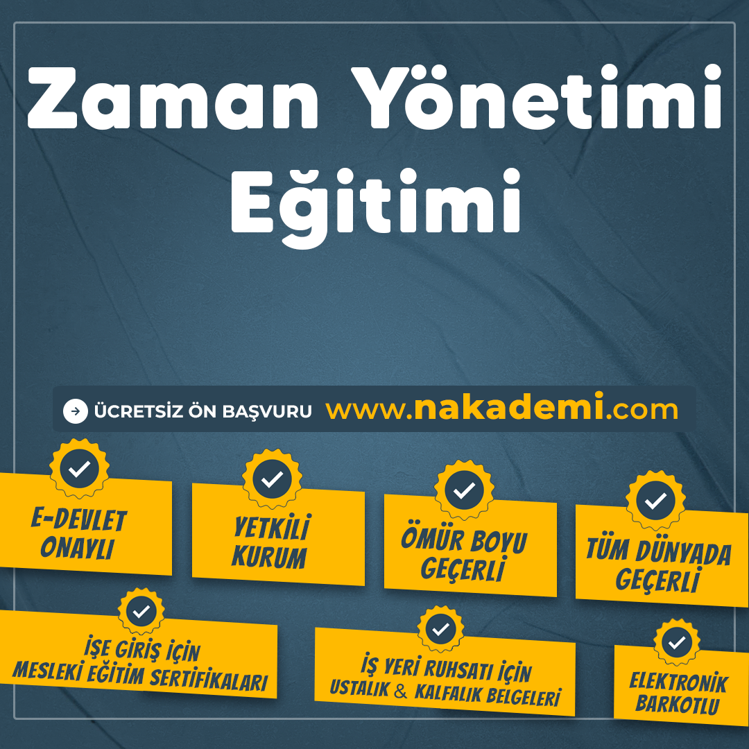 Zaman Yönetimi Eğitimi