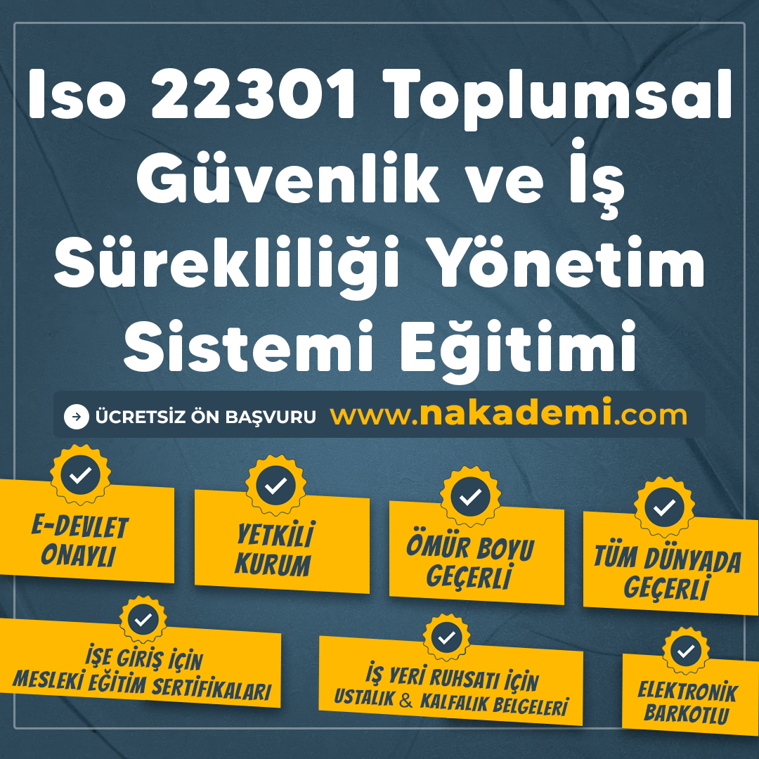 Iso-22301-Toplumsal-Güvenlik-ve-İş-Sürekliliği-Yönetim-Sistemi-Eğitimi Iso 22301 Toplumsal Güvenlik ve İş Sürekliliği Yönetim Sistemi Eğitimi